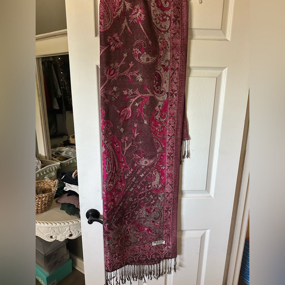 Pashmina cotton scarf